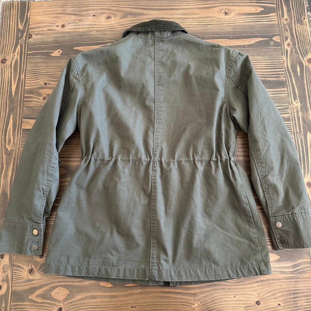 Women’s Universal Thread Green Utility Jacket Bla… - image 4